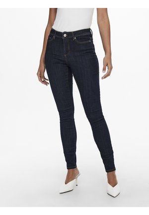 Skinny-Farkut - dark-blue denim