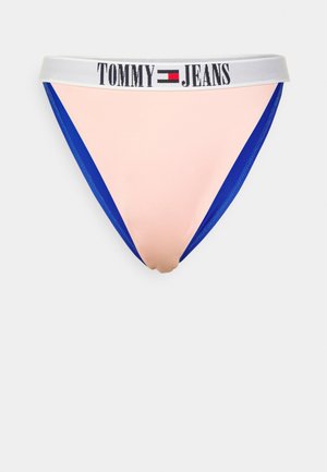 Tommy Jeans HIGH RISE BIKINI - Spodní díl bikin - cosmetic peach
