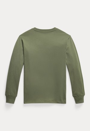 COTTON JERSEY LONG-SLEEVE T-SHIRT - Top s dlhým rukávom - mint/olive