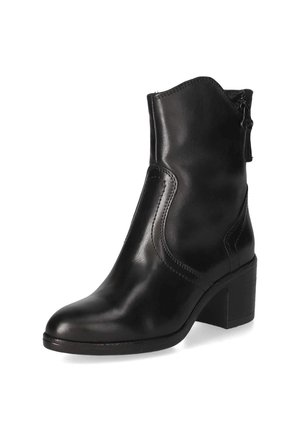 High heeled ankle boots - schwarz