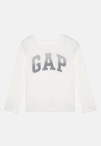 GAP - LOGO TEE GIRLS - Long sleeved top - new off-white Thumbnail Image 1