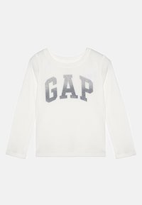 GAP - LOGO TEE GIRLS - Majica z dolgimi rokavi - new off-white Miniaturna slika 1