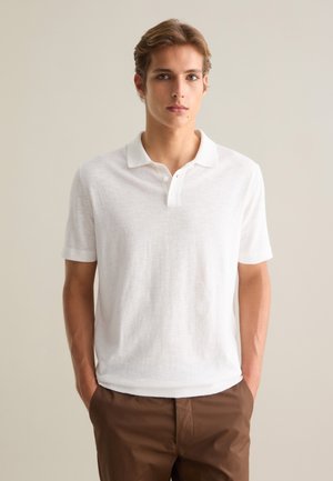 PIOMBO SHORT SLEEVE - Polo shirt - white