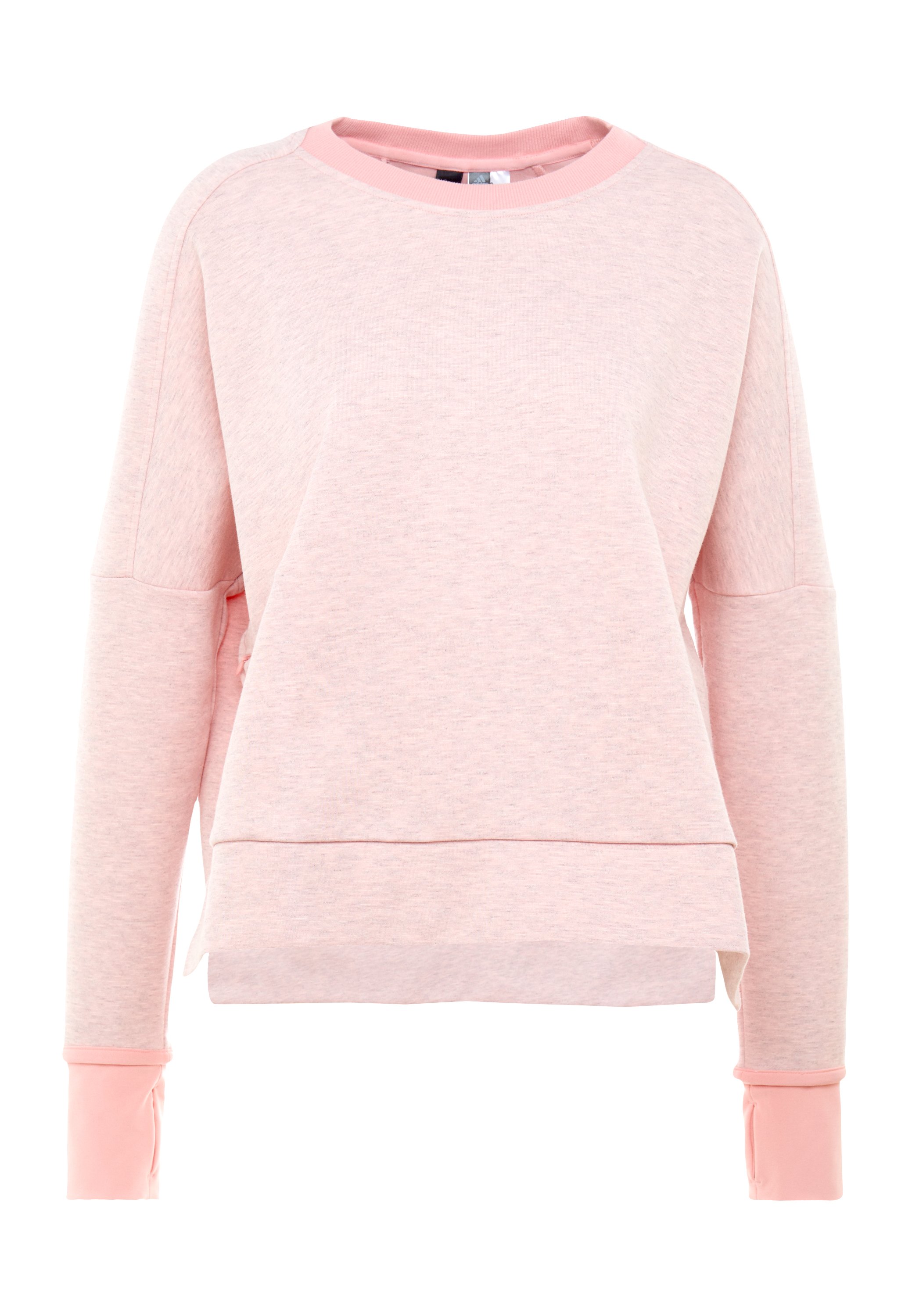 adidas Performance CREW Sweatshirt pink Zalando.at adidas Performance Sweatshirt pinkwhite Zalando.at