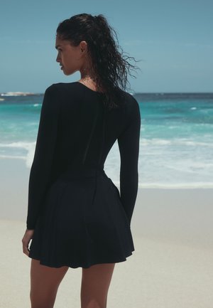 Next REGULAR FIT - LONG SLEEVE TUMMY CONTROL - Strandaccessoire - black