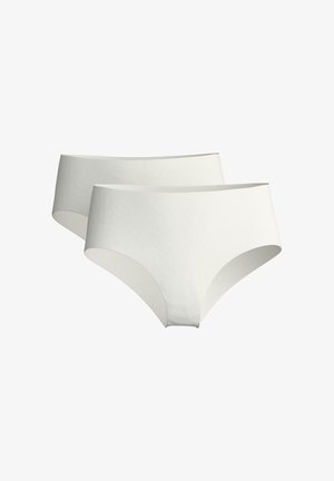 Calida, NATURAL SKIN DUO SEAMLESS-MIDISLIP, 2ER-PACK - Briefs - star white