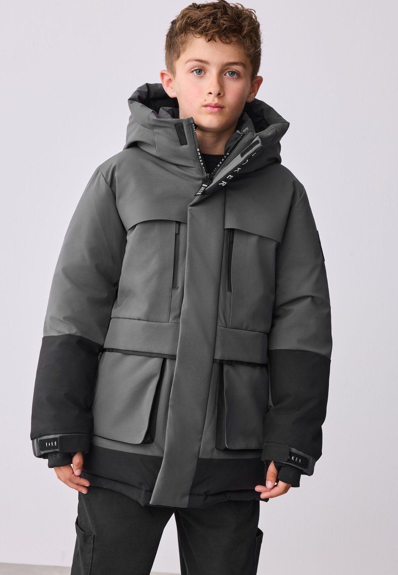 Baker by Ted Baker REGULAR FIT - SHOWER RESISTANT. - Parka - charcoal grey black
