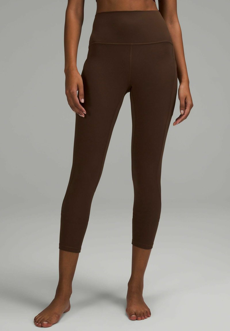 lululemon ALIGN™ HIGHRISE WITH POCKETS 64cm Tights java/braun