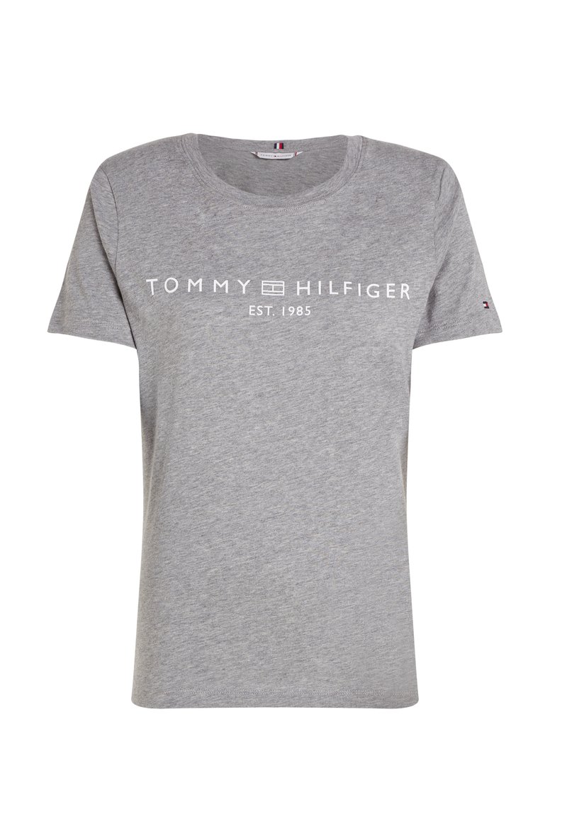 Tommy Hilfiger Curve T-shirt print grijs