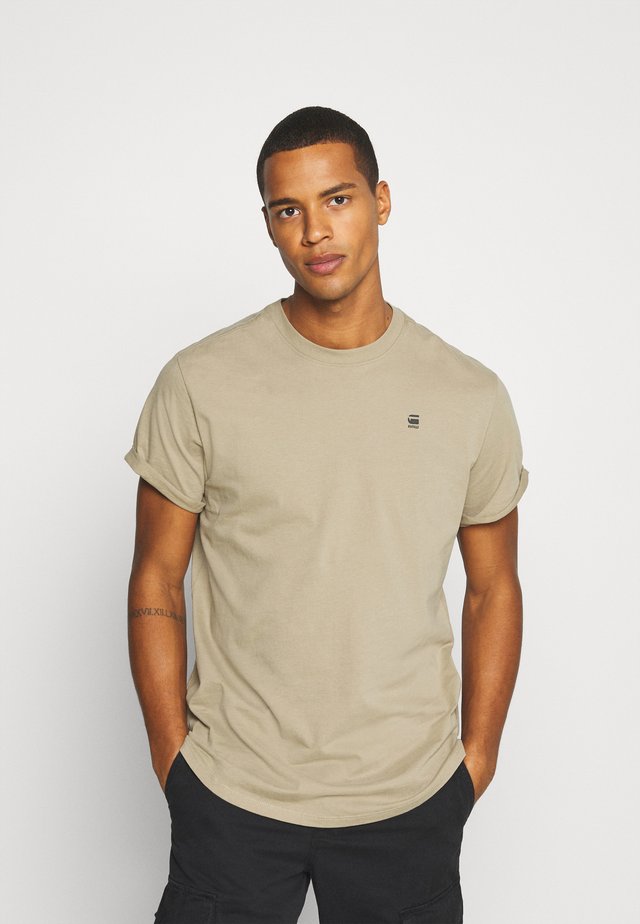 LASH ROUND SHORT SLEEVE - T-Shirt basic - light rock