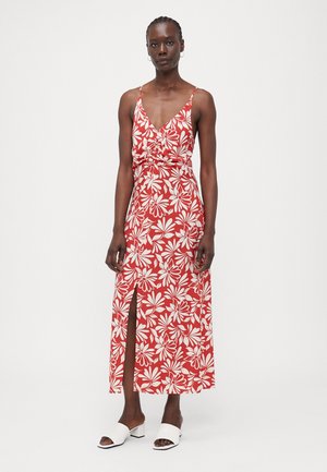 STRAPPY BACK SLIP - Day dress - red