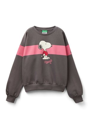 Peanuts Snoopy Love Herz Kinder Pullover - Kuscheliges Sweatshirt Mit Stick