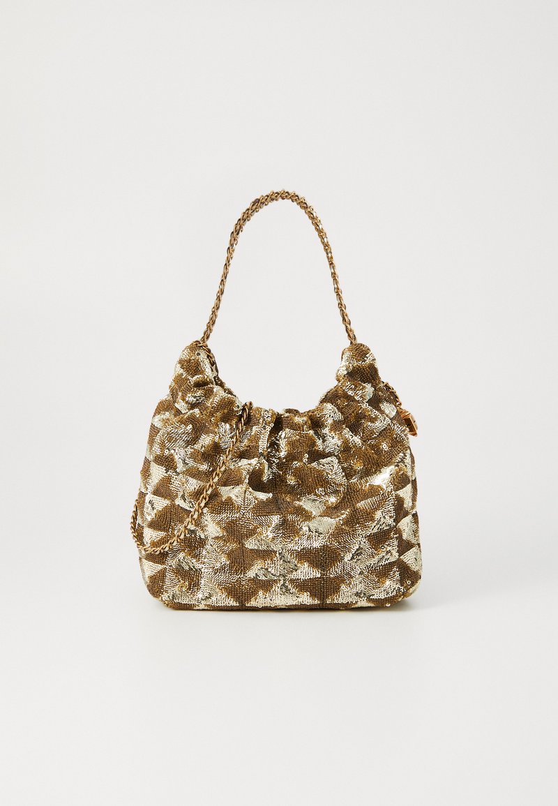 Tory Burch FLEMING SEQUIN MINI - Rokassoma - gold-coloured