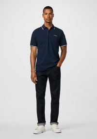Hackett London TIPPED CLR PLACKET - Polo majica - navy