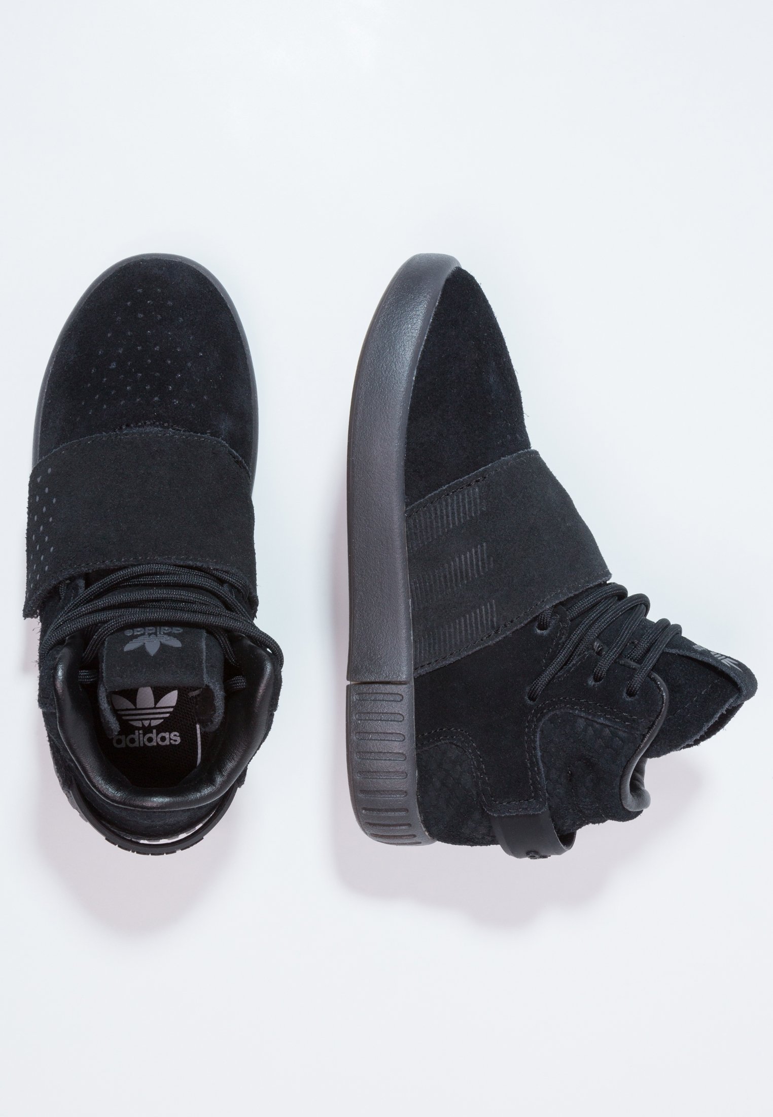 adidas Originals TUBULAR INVADER - Sneakers alte - core black/utility  black/nero - Zalando.it