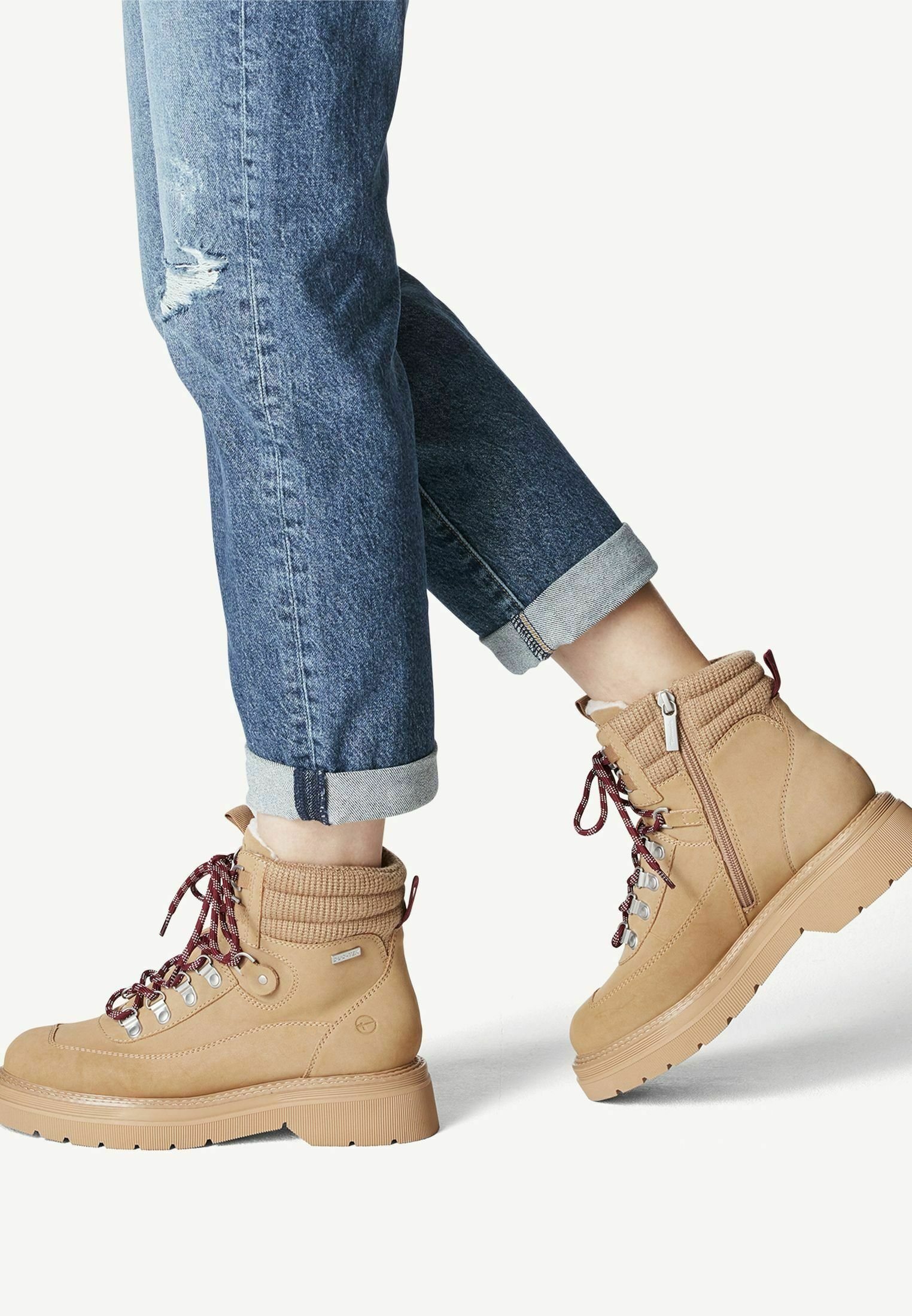 Tamaris Veterboots - camel/bruin - Zalando.nl