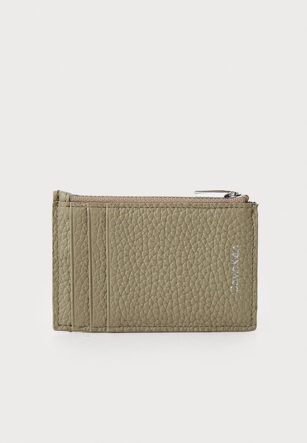 ZIP CARD CASE - Wallet - taupe