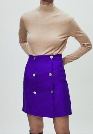 Gonna a portafoglio - dark purple