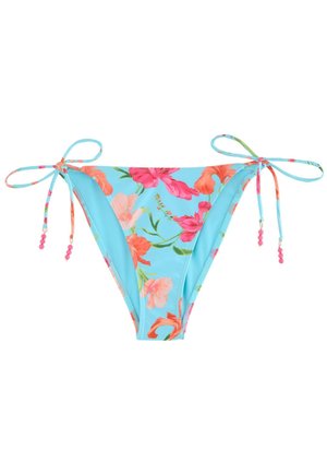 Lipsy, REGULAR FIT - FLORAL TIE SIDE BIKINI BOTTOMS  . - Bikiinide alumine osa - blue