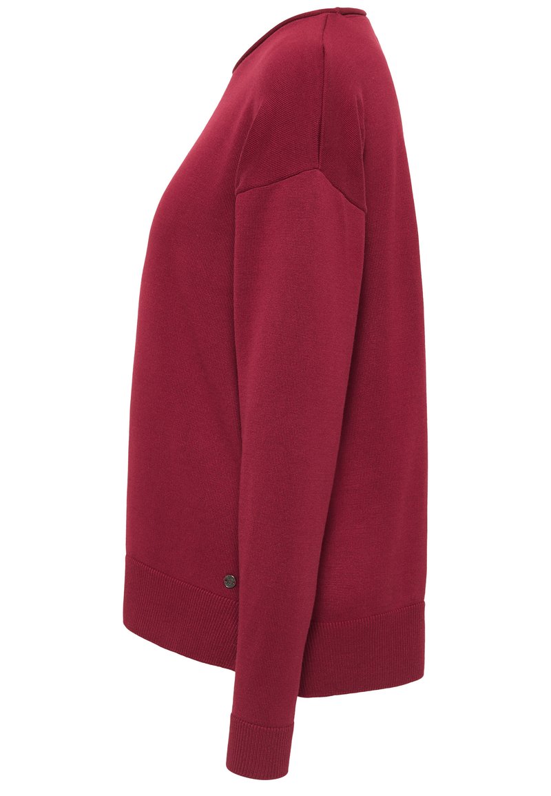 Damen Strickjacken | Mustang Strickpullover rot/dunkelrot - QK14419 Damen Strickjacken | Mustang Strickpullover rot/dunkelrot - QK14419