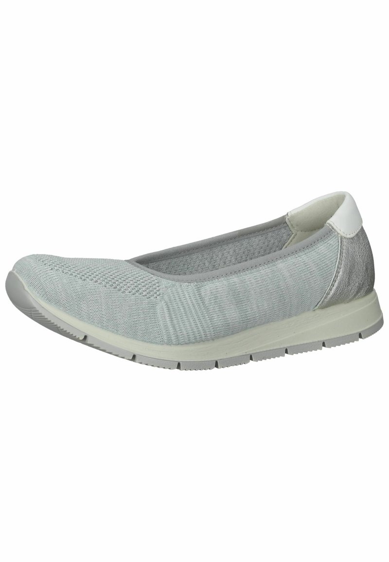 Damen Klassische Ballerinas | IMAC faltbarer Ballerina perlgrau/grau - QS92810 Damen Klassische Ballerinas | IMAC faltbarer Ballerina perlgrau/grau - QS92810