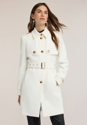 Motivi, TRENCH CINTURATO (ITALIAN SIZE) - Trench coat - bianco