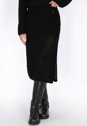 Jupe trapèze - black