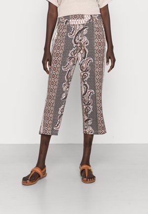 PRINTA CULOTTE PANT - Calças - brown