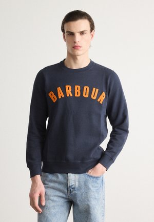 PREP LOGO CREW NECK - Sweatshirt - navy