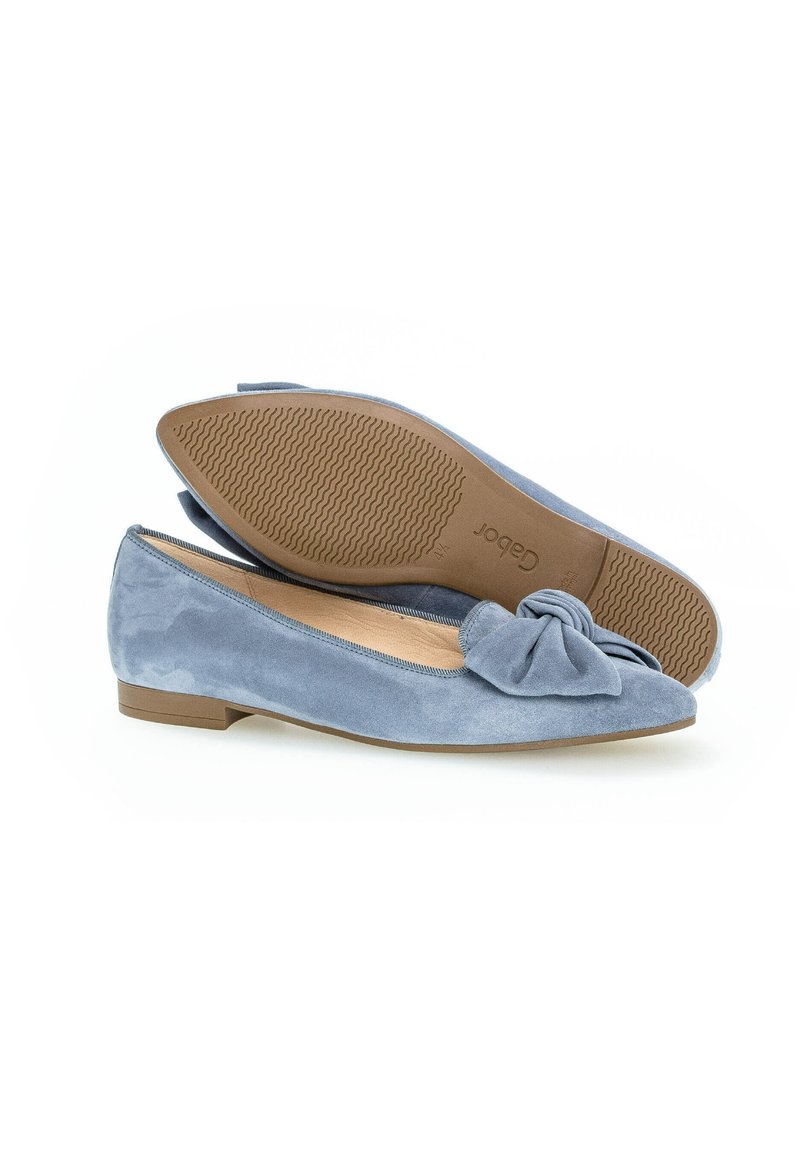 Damen Klassische Ballerinas | Gabor ELEGANT Klassischer Ballerina blau - GJ19005 Damen Klassische Ballerinas | Gabor ELEGANT Klassischer Ballerina blau - GJ19005