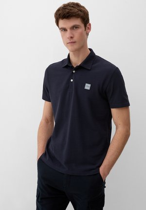 s.Oliver MIT FLAMM STRUKTUR - Koszulka polo