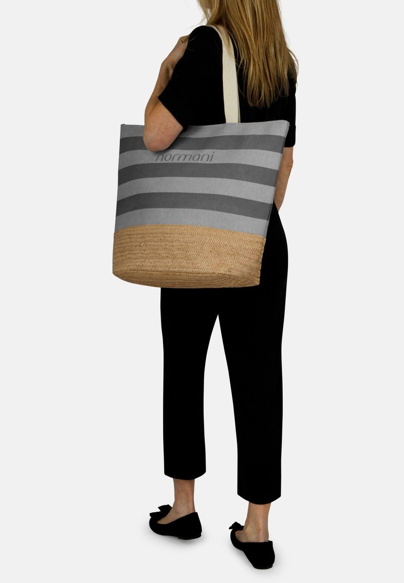 Damen Handtaschen | Normani MACKAY BEACH BAG Shopping Bag grau - NM44879 Damen Handtaschen | Normani MACKAY BEACH BAG Shopping Bag grau - NM44879
