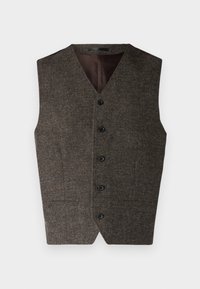 JPRWINTER TWILL WAISTCOAT - Waistcoat - dark brown