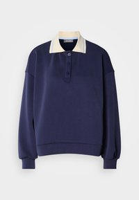 Mos Mosh POLO - Mikina - maritime blue