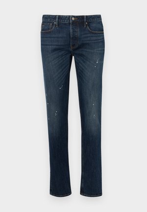 Emporio Armani POCKETS PANT - Ravne kavbojke - blue denim