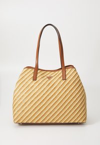 VIKKY - Shopping bags - natural/cognac