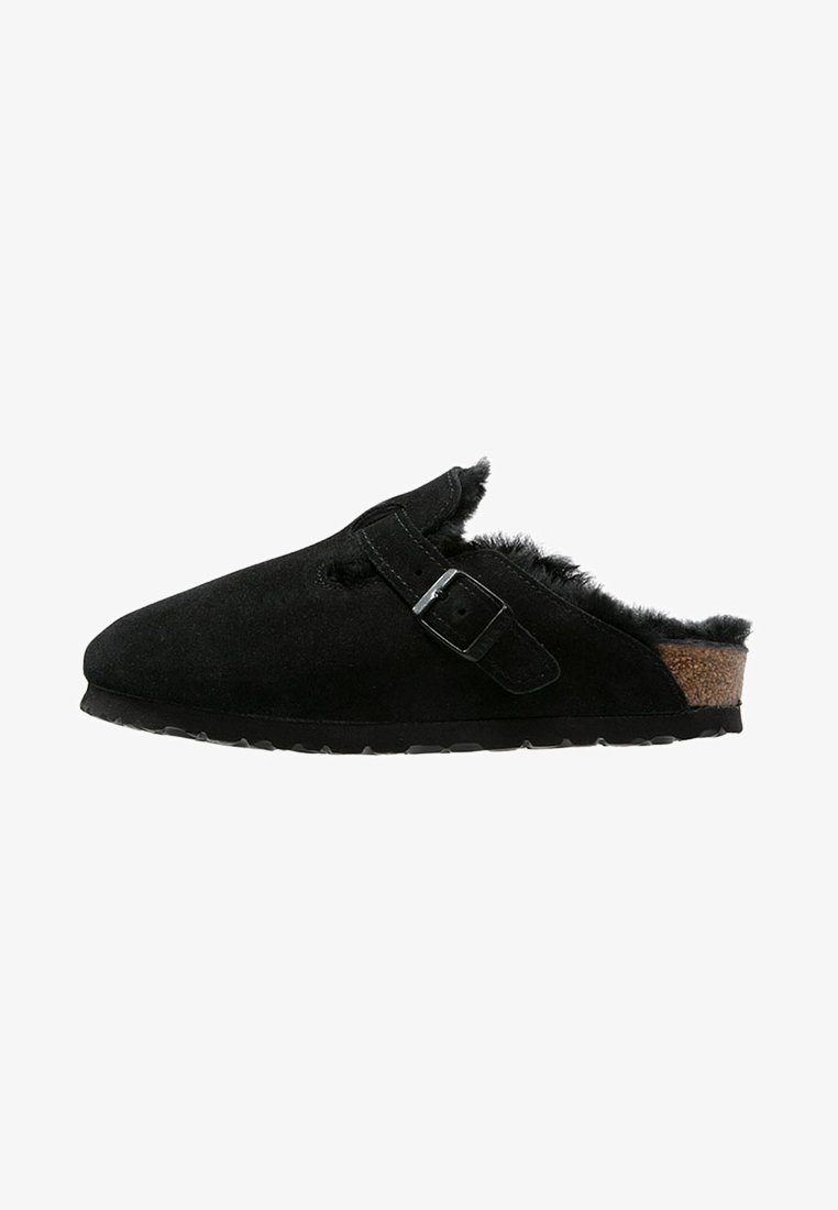 Birkenstock - BOSTON - Papucsok - black, Nagyítás