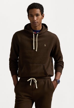 THE RL FLEECE HOODIE - Džemperis ar kapuci - nutmeg brown