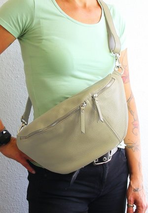 DrachenLeder TOSCANTO - Cross body bag - beige