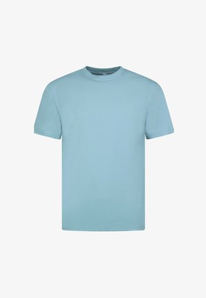 Local Fanatic, T SHIRT OVERSIZED - EFFEN T-SHIRT - NW - GROEN - MD-6530 - T-shirt basic - blauw