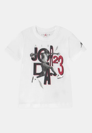 JUMBLE AIR TIME TEE UNISEX - T-shirt con stampa - white