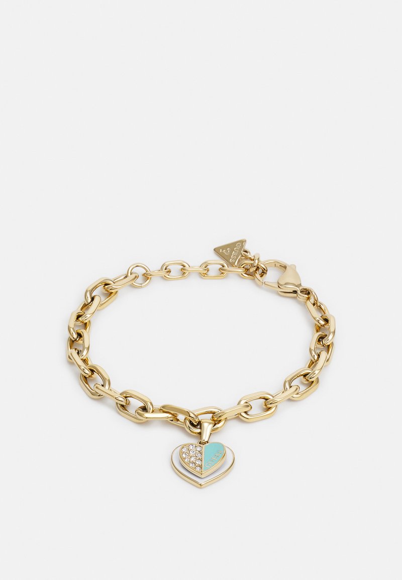 Guess LOVELY - Rannekoru - gold-coloured/turquoise