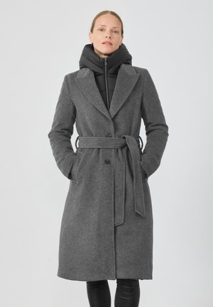 Klasický kabát - dark grey