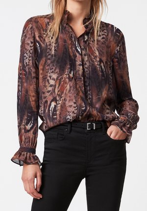 Overhemdblouse - brown