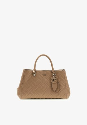 Guess, SALLY TRIPLE COMPARTMENT - Borsa a mano - beige