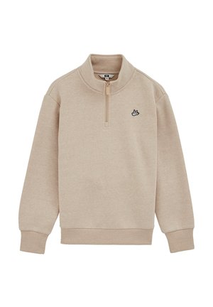 RIDGE - Bluză de molton - beige