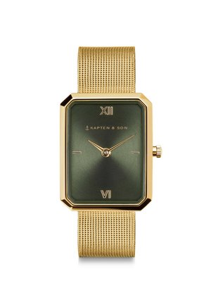 GRACE MESH - Reloj - gold coloured green