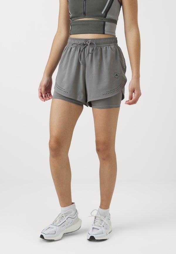 2-in-1 shorts - deep dove