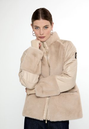 Zimná bunda - off white
