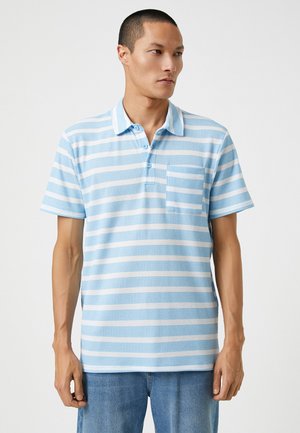 BASIC SLEEVE DETAILED - Polo - blue